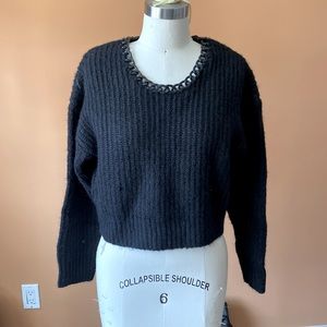 NWT ZARA CHAIN SWEATER